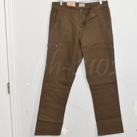 BROWN Weatherproof Vintage Men’s Trevorland Flex Utility Pant - Picture 3 of 9